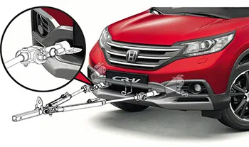 1430-3 – ROADMASTER Vehicle Baseplate, Removable Tabs Without Safety Cables With Hardware